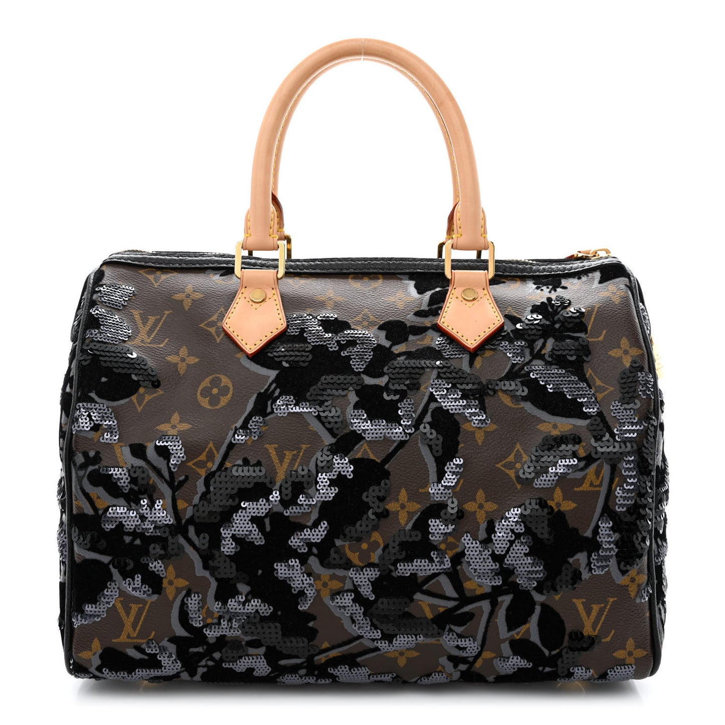 Monogram Fleur De Jais Sequins Speedy 30