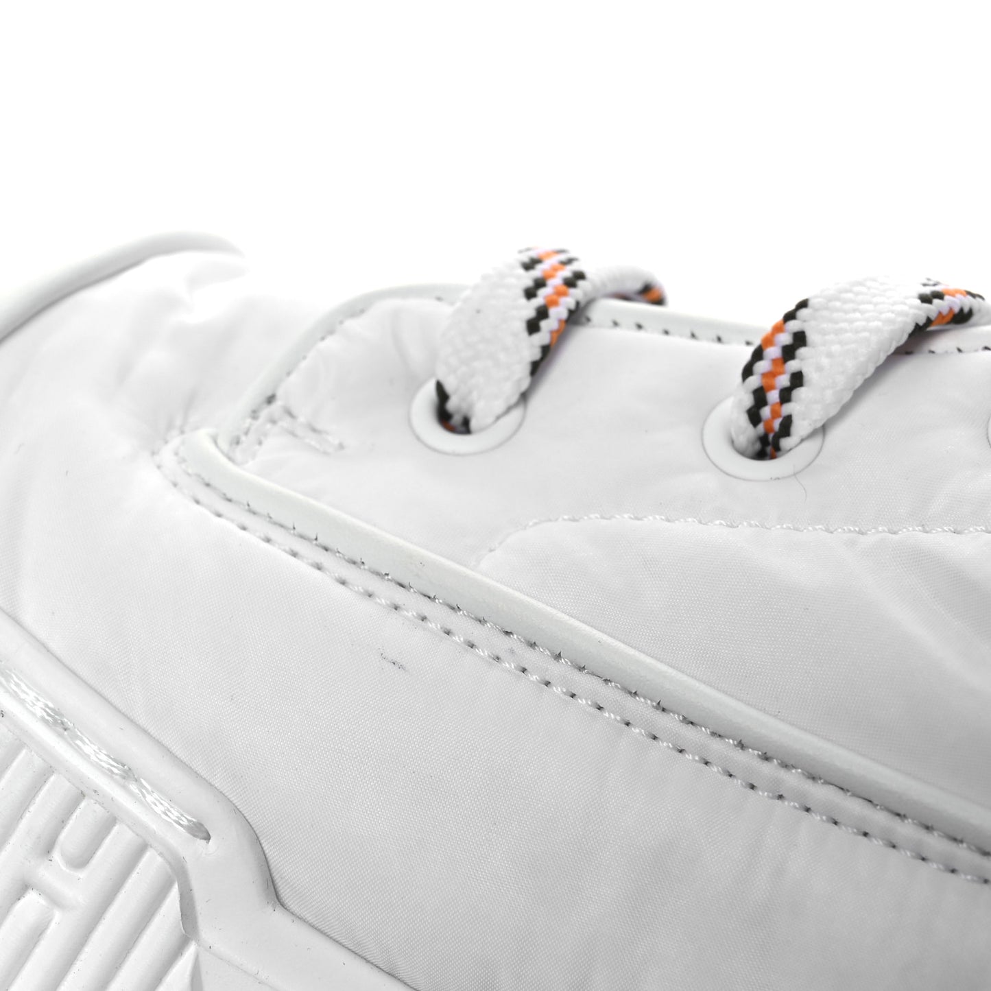 Calfskin Parachute Fresh Ankle Boots 37.5 White