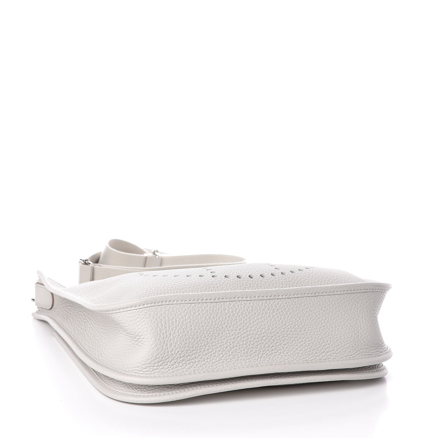Hermes Taurillon Clemence Evelyne III PM Gris Perle 4 of 10