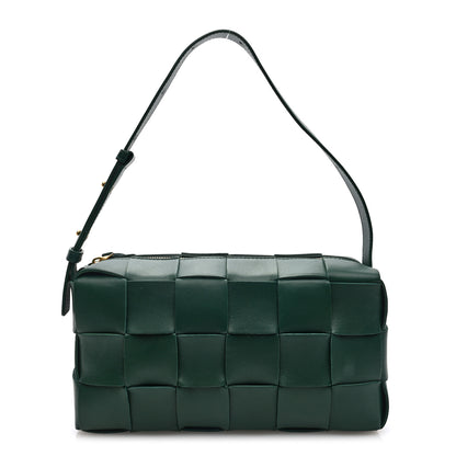 Bottega Veneta Lambskin Maxi Intrecciato Brick Cassette Bag Raintree Green 1 of 9