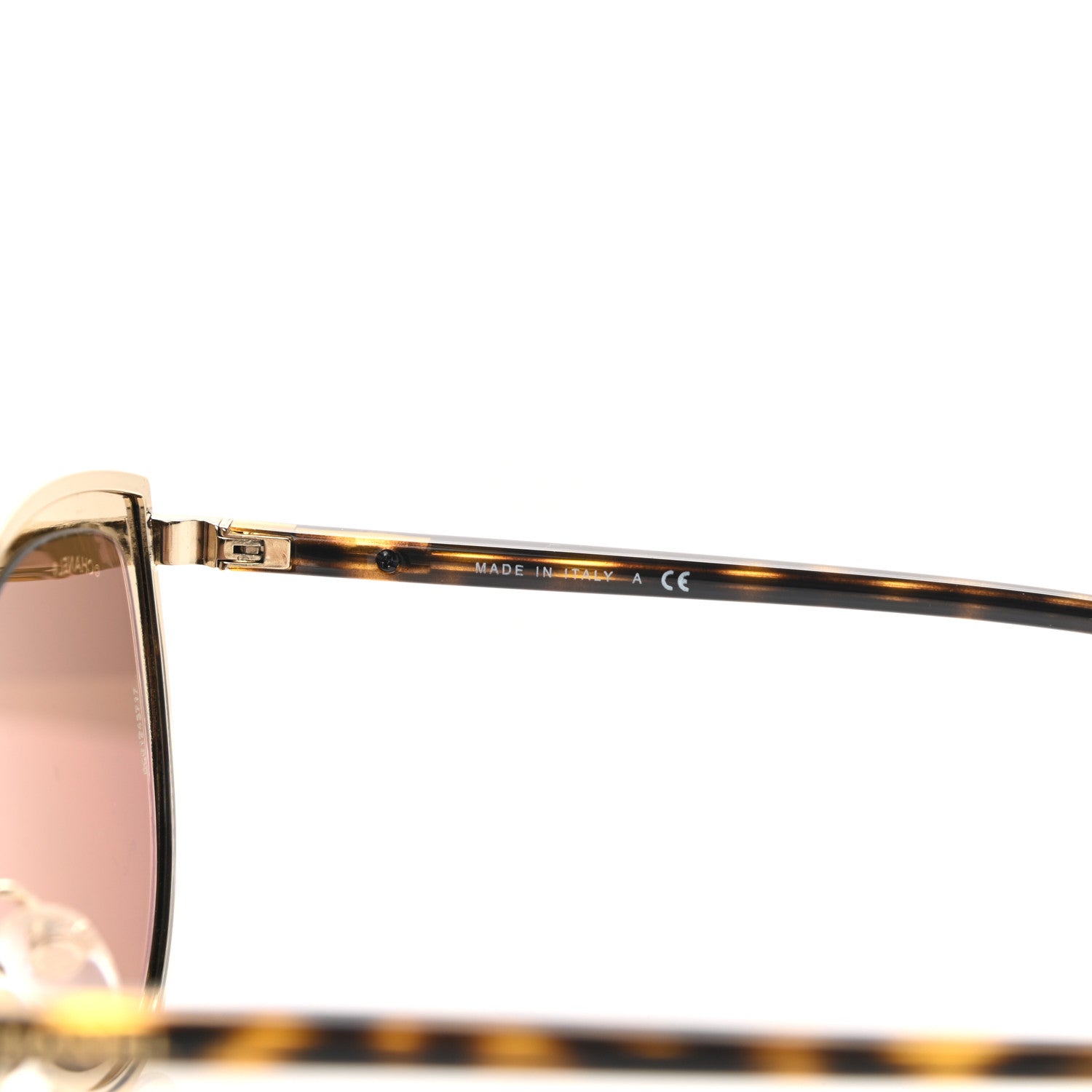 Chanel Metal Cat Eye Sunglasses 4222 Gold 5 of 5