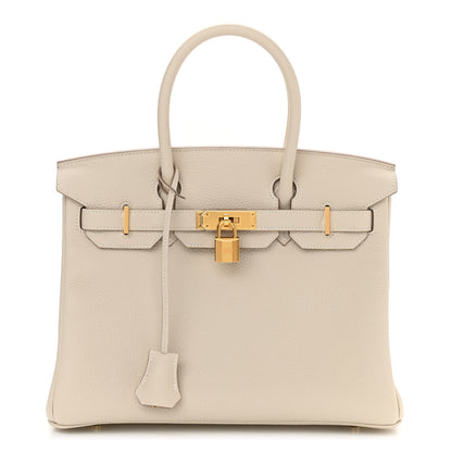 Hermes Togo Birkin 30 Craie 1 of 10