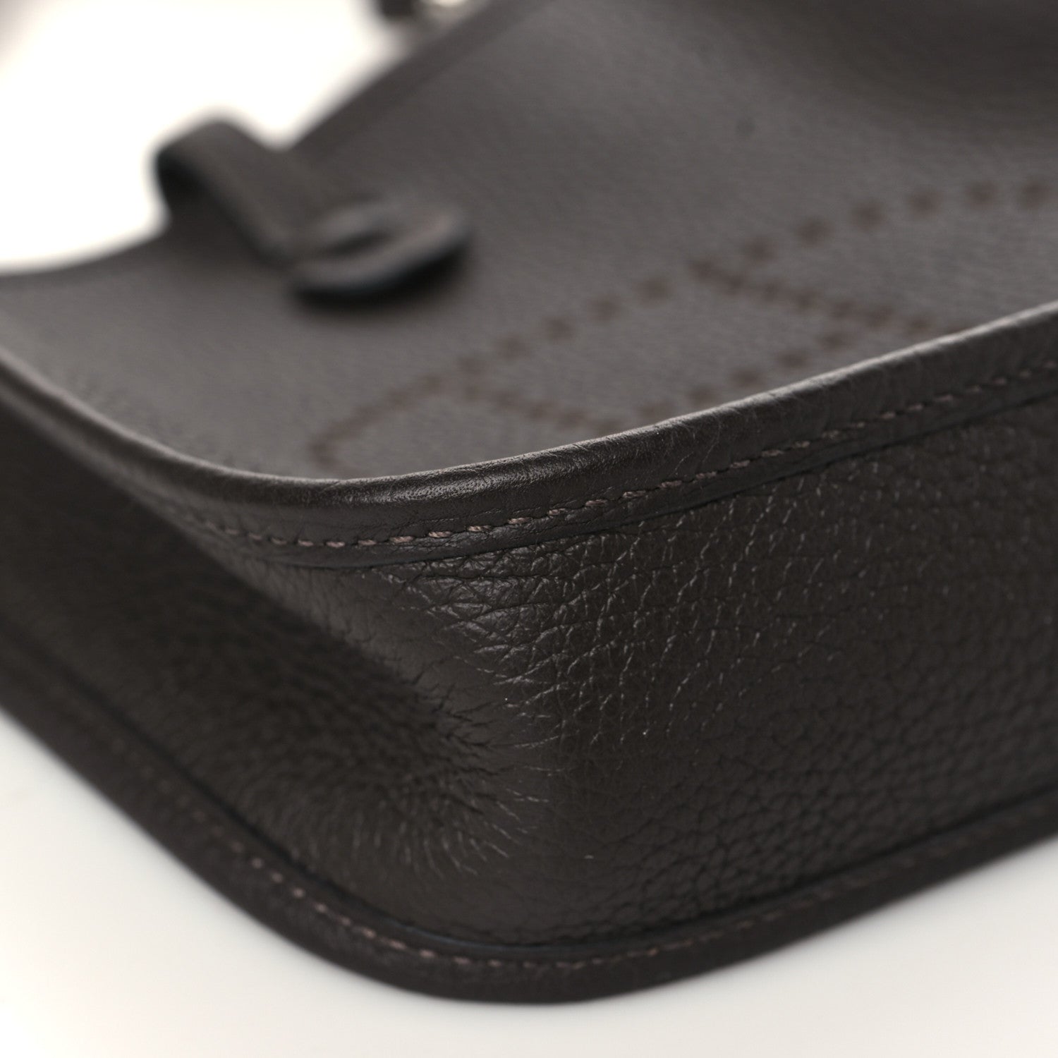 Hermes Taurillon Clemence Amazone Evelyne TPM Ebene Havane 8 of 10