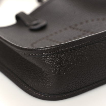 Hermes Taurillon Clemence Amazone Evelyne TPM Ebene Havane 8 of 10
