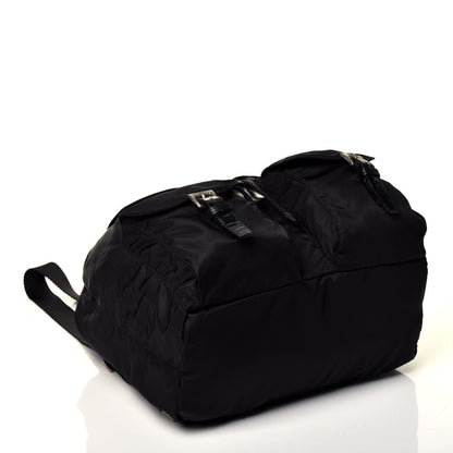 Prada Nylon Vela Medium Backpack Black 4 of 10