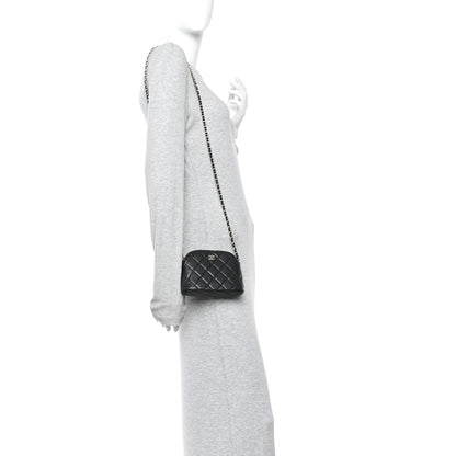 Chanel Caviar Quilted Classic Clutch With Chain Black 2 of 12