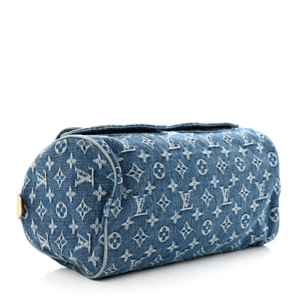 Louis Vuitton Monogram Denim Neo Speedy Blue 4 of 11