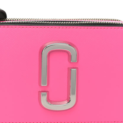 Marc Jacobs Saffiano Small Snapshot Camera Bag Bright Pink 7 of 9