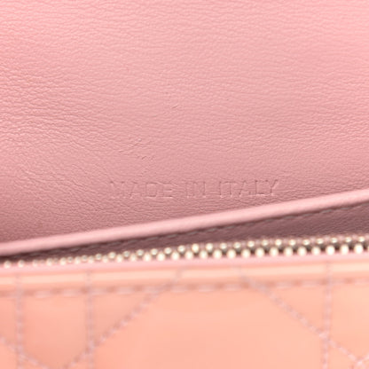 Christian Dior Patent Cannage Miss Dior Promenade Pouch Pink 6 of 10