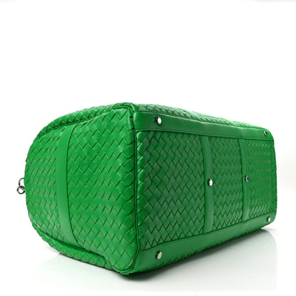 Bottega Veneta Nappa Intrecciato Large Duffle Bag Parakeet 3 of 7