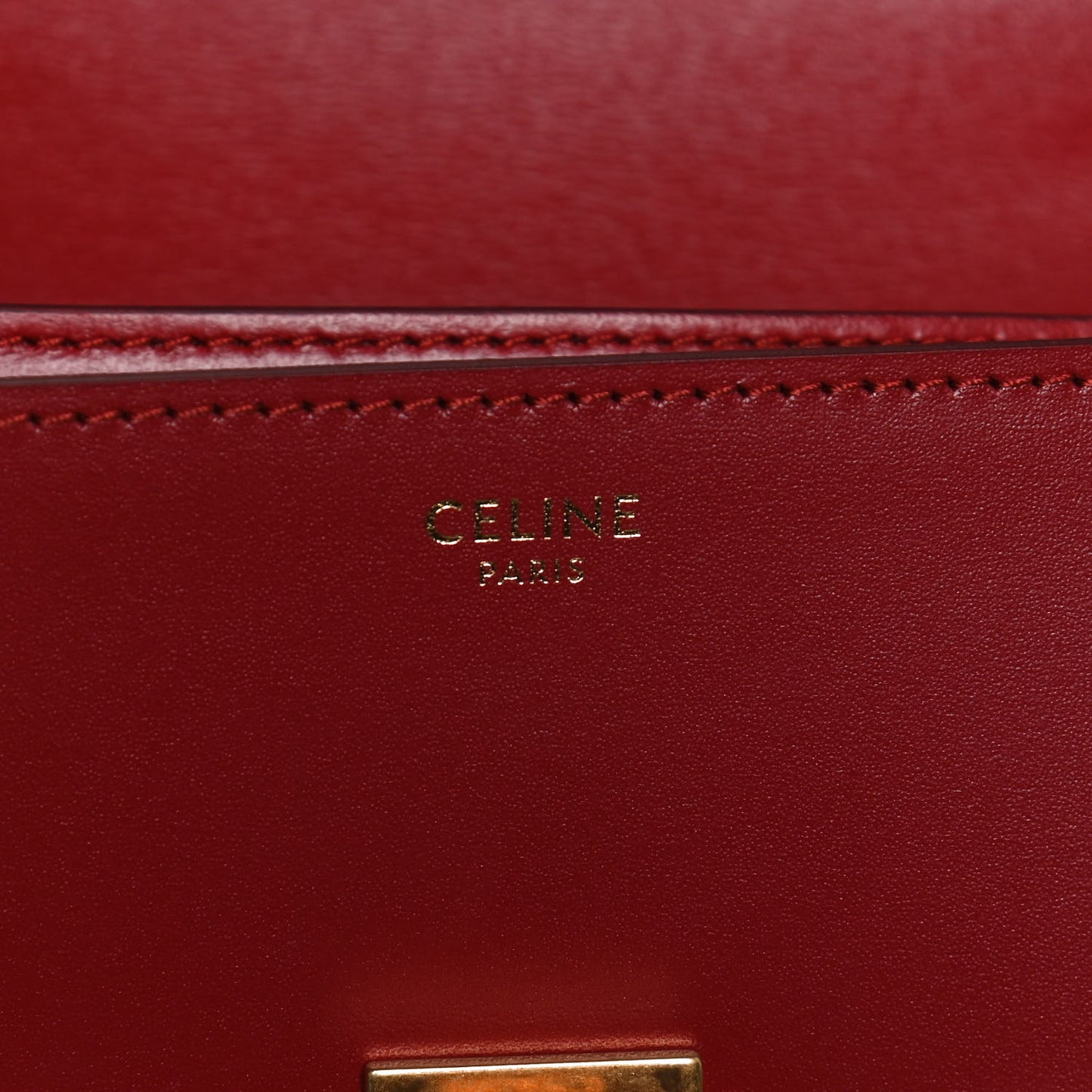 Box Calfskin Teen Classic Box Flap Bag Red