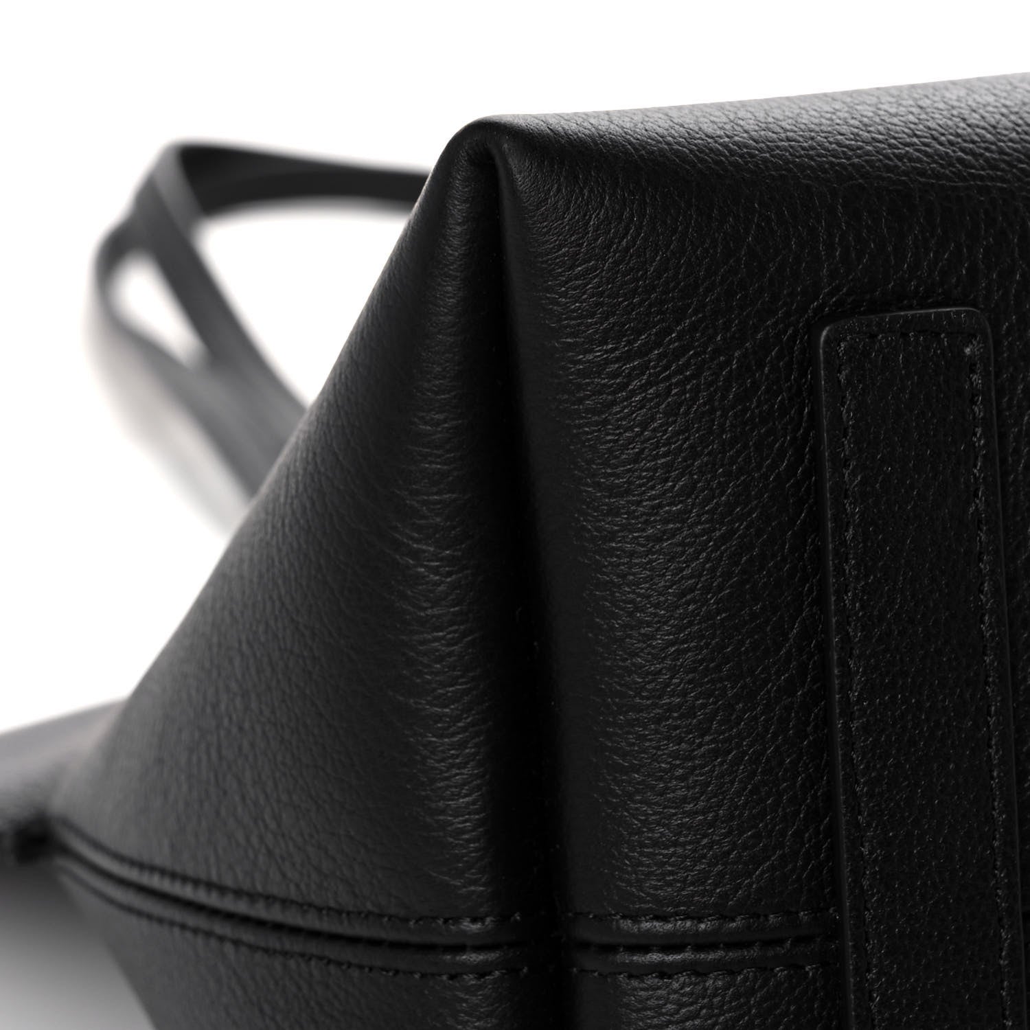 Burberry Calfskin Large Society Tote Black 9 of 11