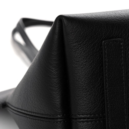 Burberry Calfskin Large Society Tote Black 9 of 11