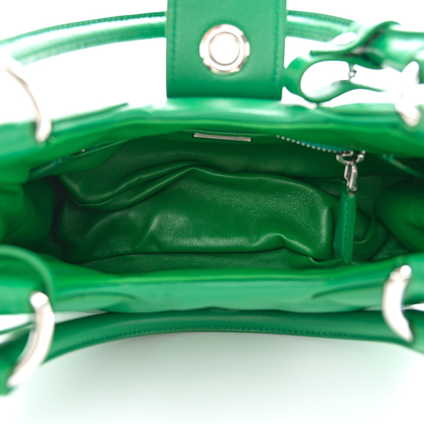 Nappa Soft Padded Re-Edition 2002 Moon Bag Mango