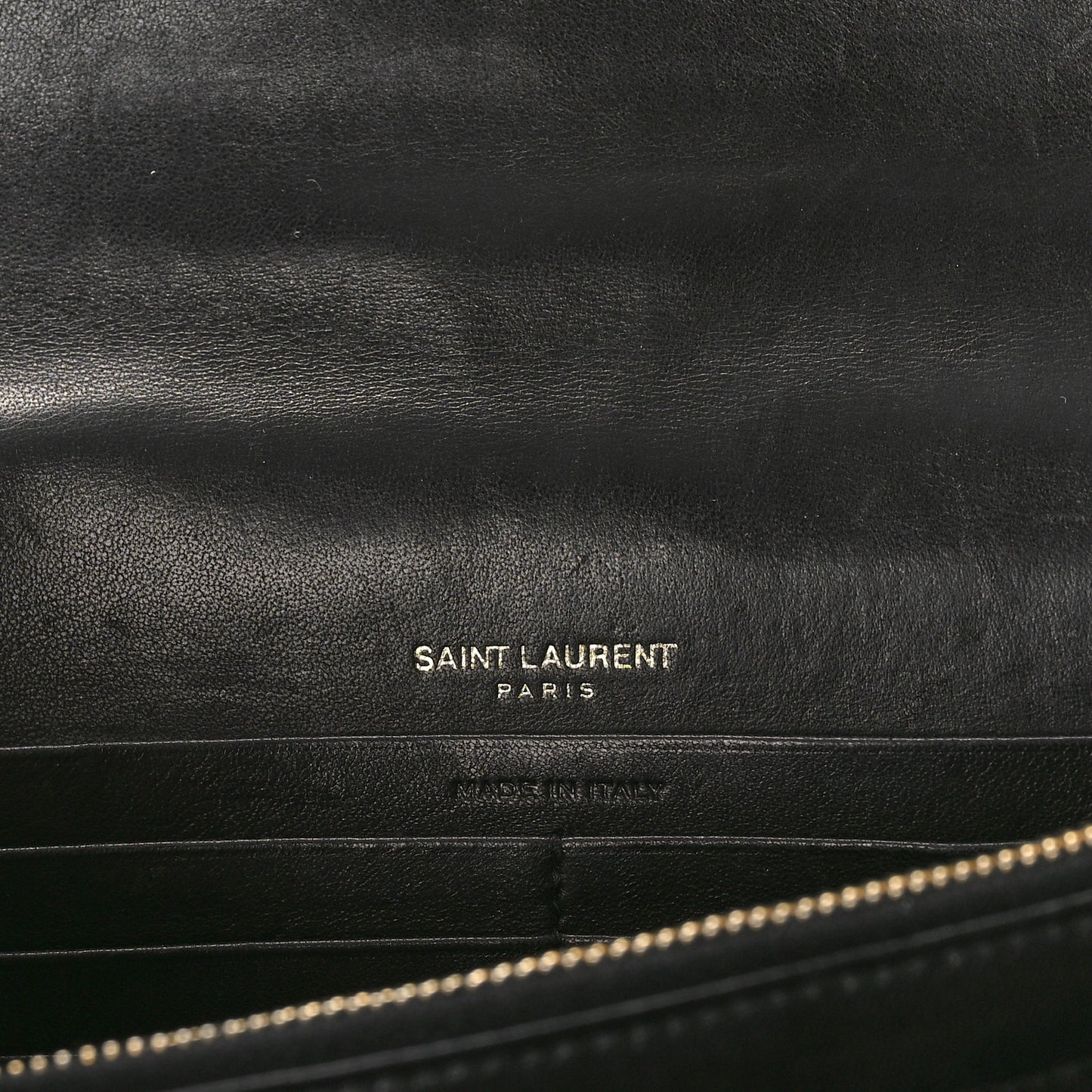 Lambskin Matelasse Monogram Medium Vicky Chain Bag Black