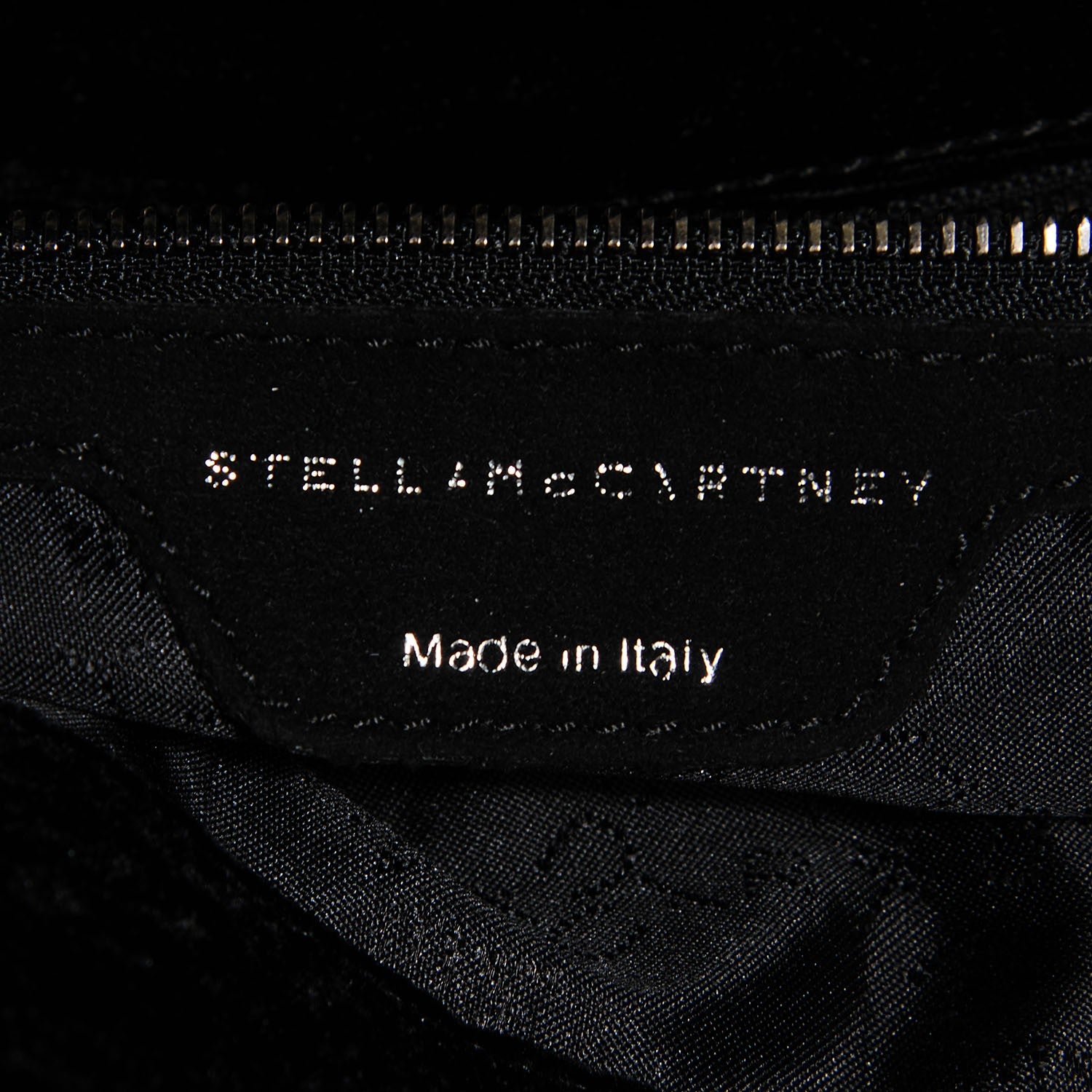 Stella McCartney Velvet Falabella Small Tote Black 5 of 11