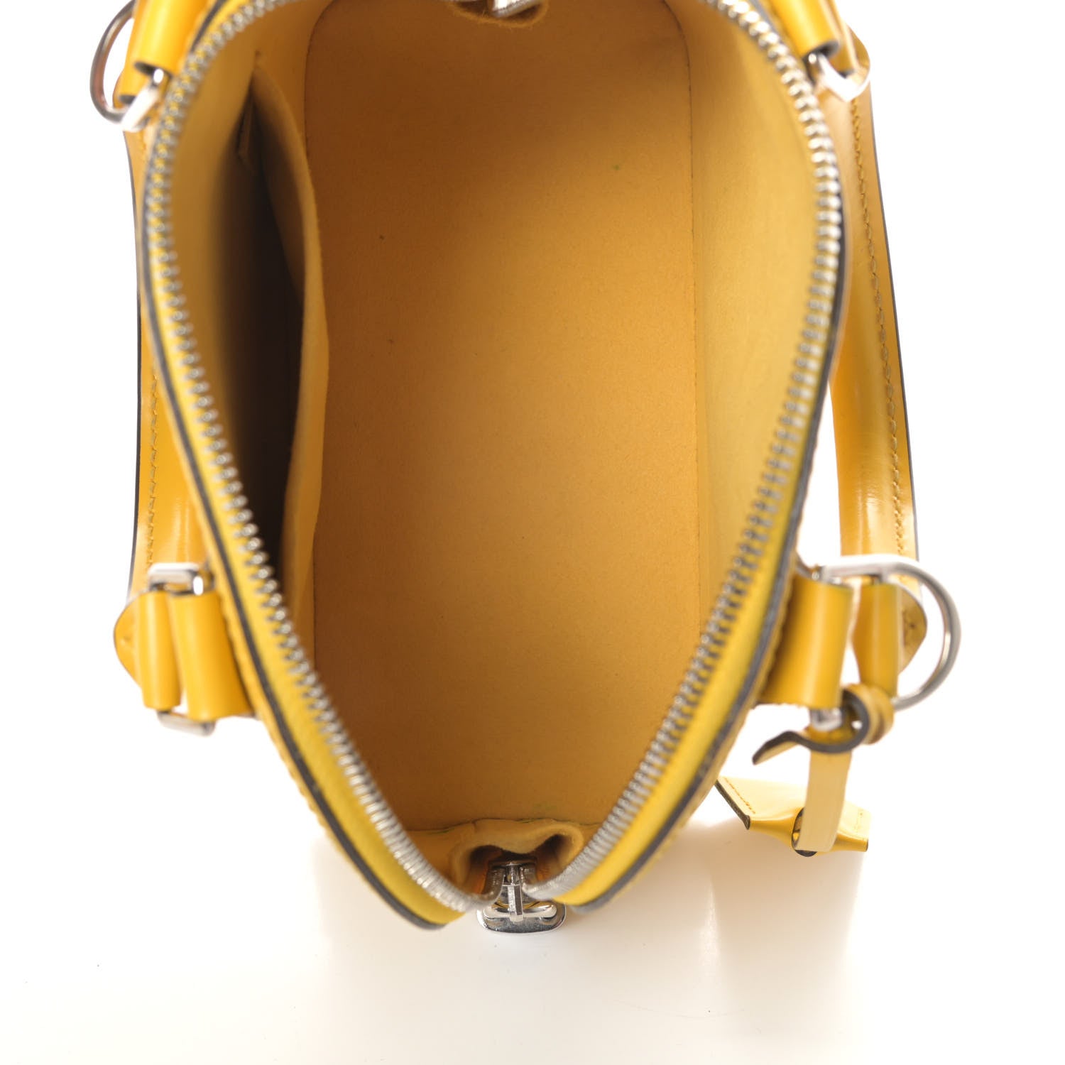 Louis Vuitton Epi Alma BB Citron 5 of 11