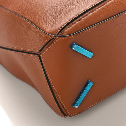 Loewe Calfskin Medium Puzzle Bag Tan 7 of 9