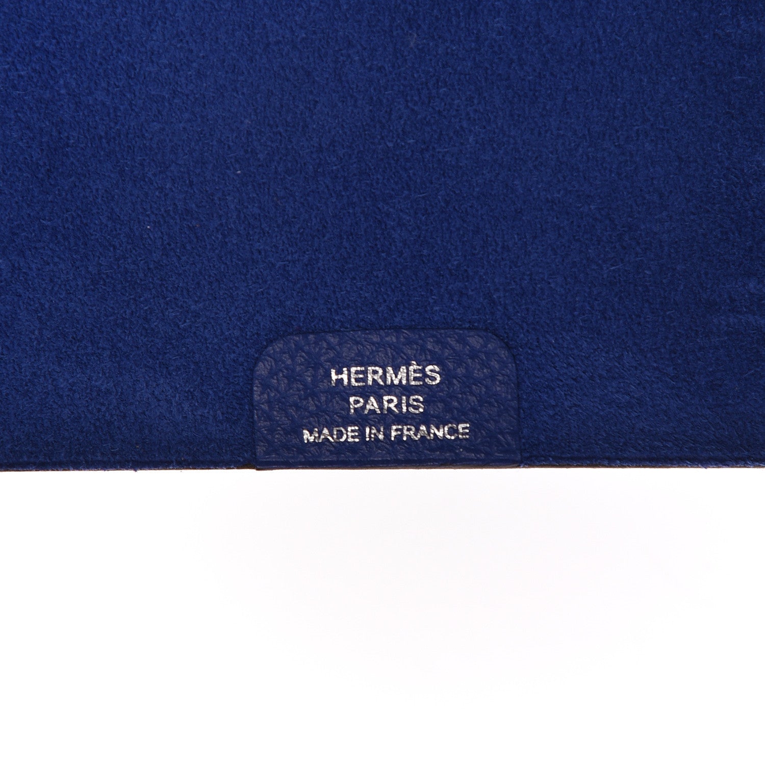 Hermes Togo Ulysse PM Notebook Cover Bleu Electrique 7 of 8