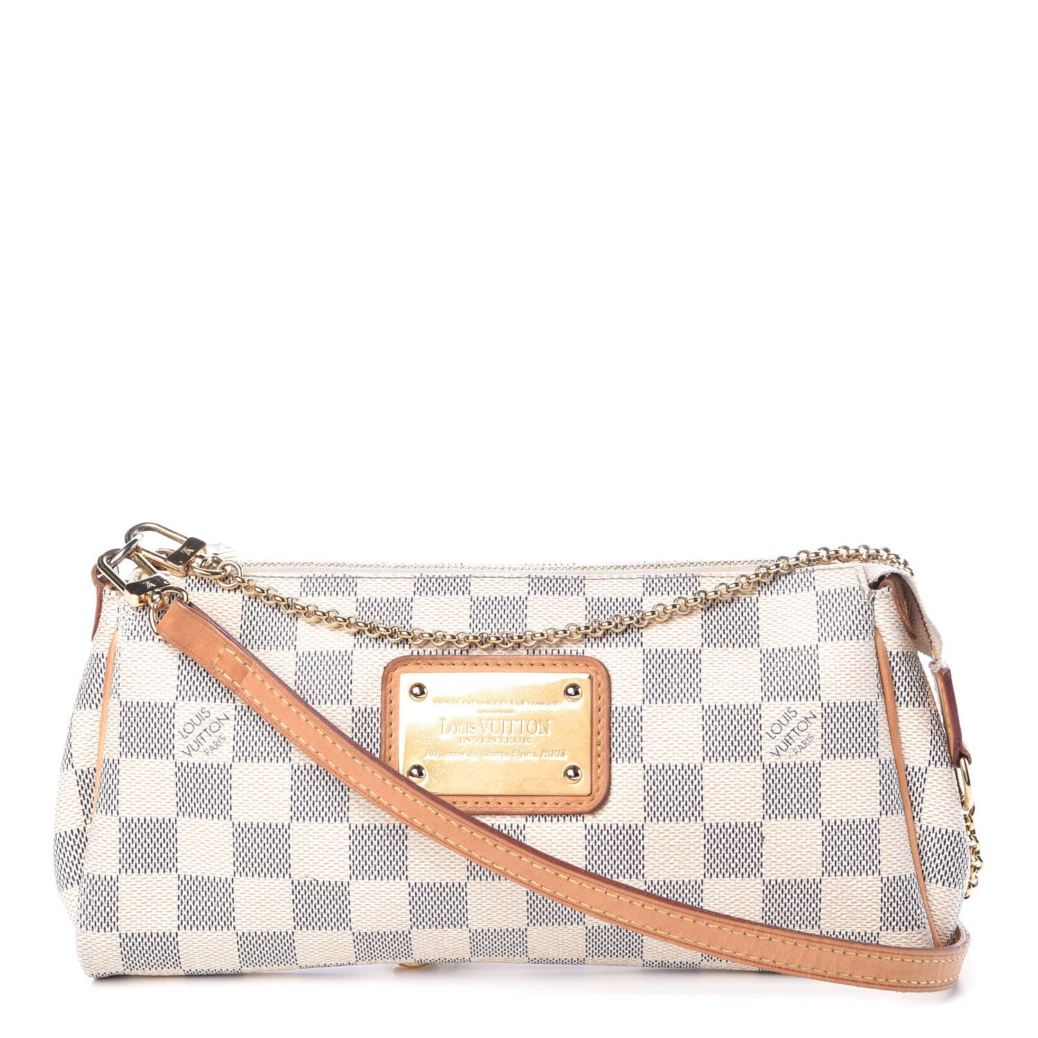 Louis Vuitton Damier Azur Eva Clutch 1 of 14