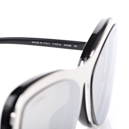 Chanel Clip On Sunglasses 71231A Black Grey 10 of 11