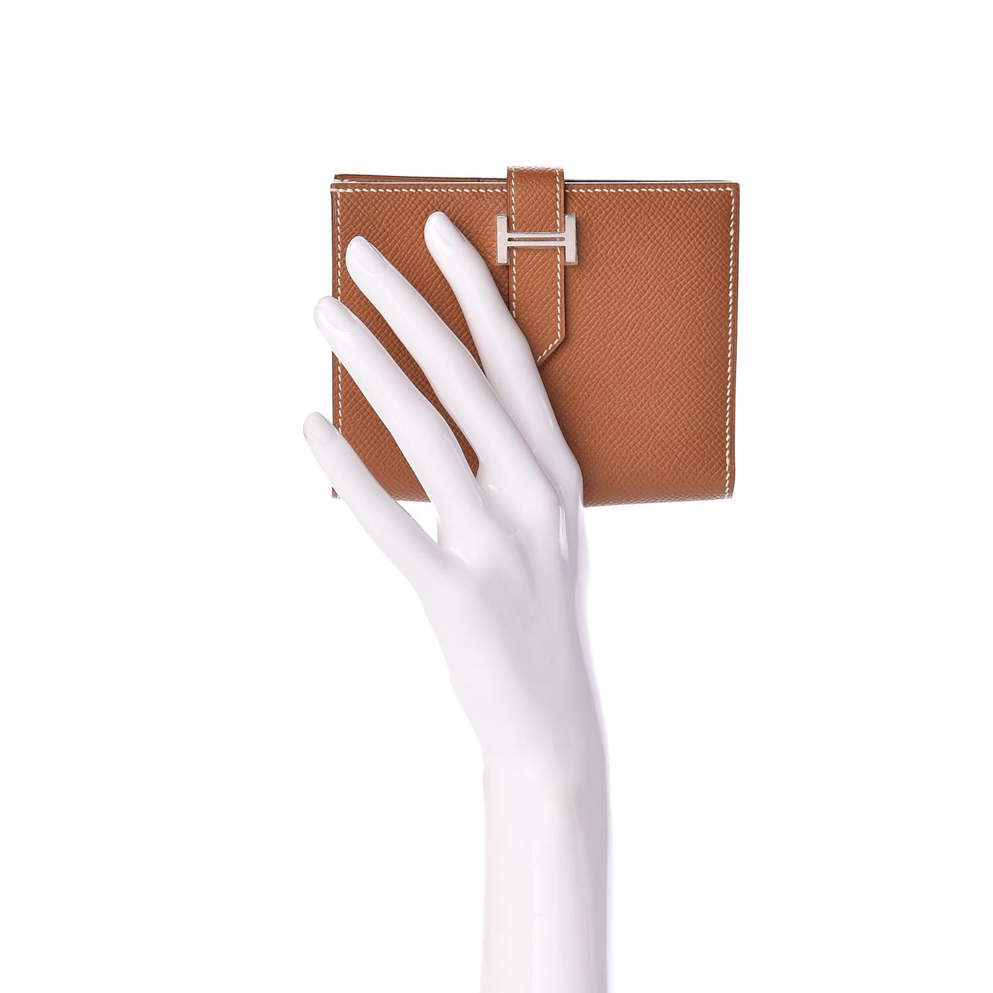 Epsom Bearn Compact Wallet Gold