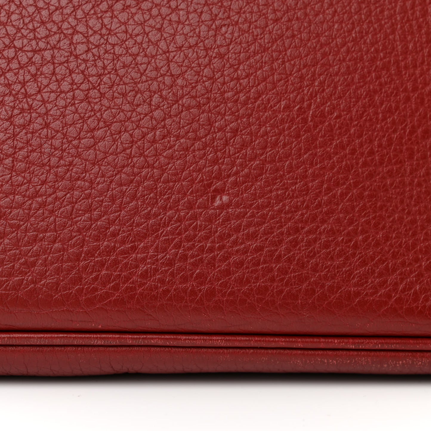 Taurillon Clemence JPG Birkin 42 Rouge H