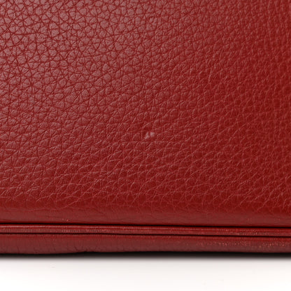 Hermes Taurillon Clemence JPG Birkin 42 Rouge H 18 of 19