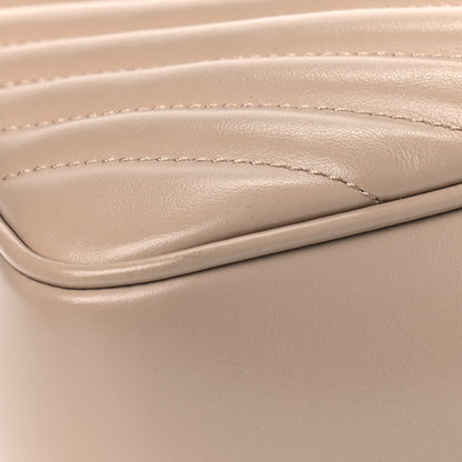 Saint Laurent Calfskin Matelasse Monogram Lou Camera Bag Dark Beige 6 of 6
