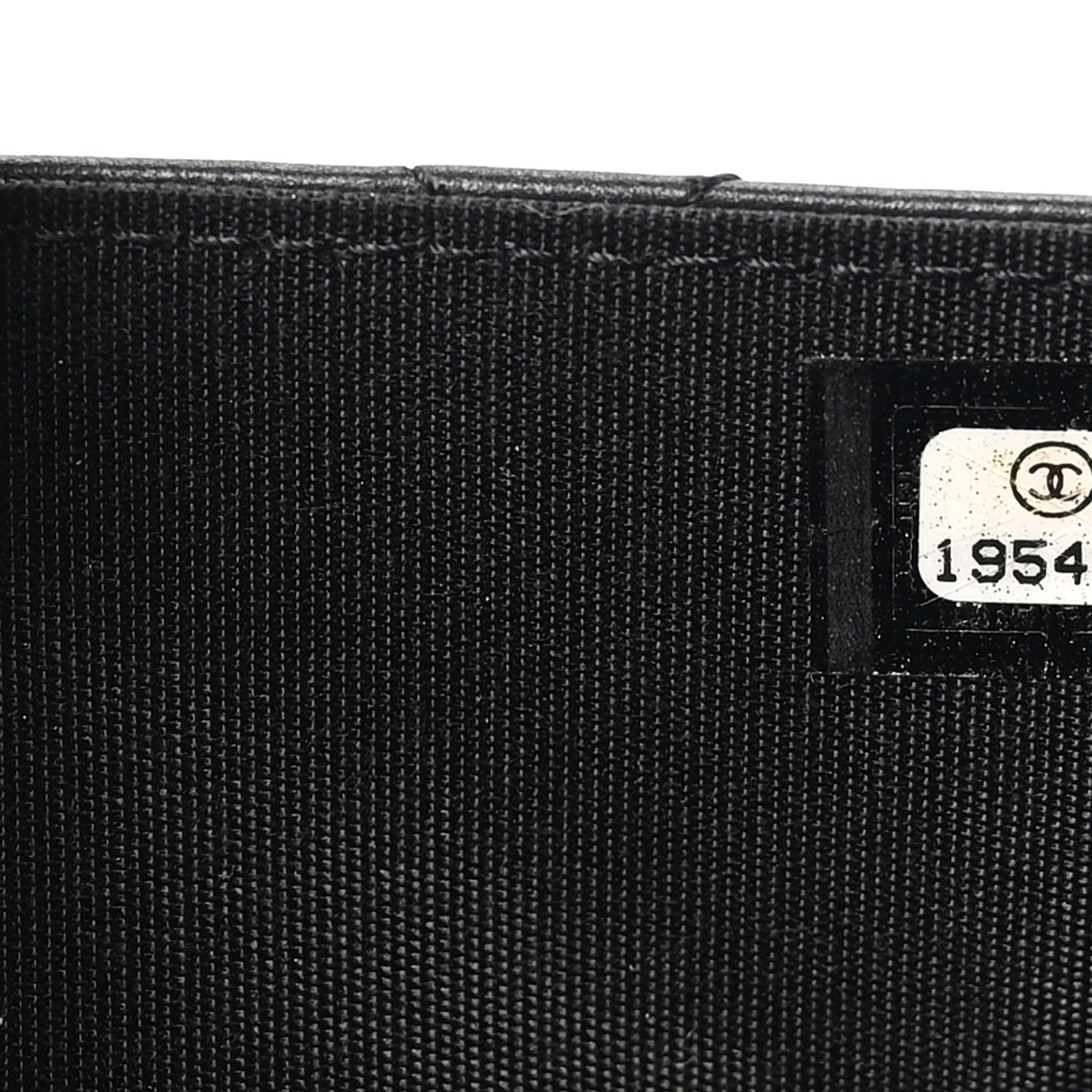Lambskin Quilted Boy Wallet On Chain WOC So Black