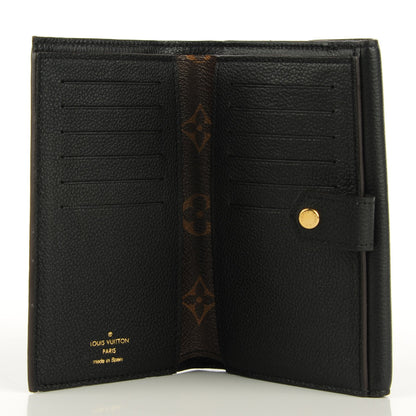 Louis Vuitton Monogram Pallas Compact Wallet Black 5 of 7