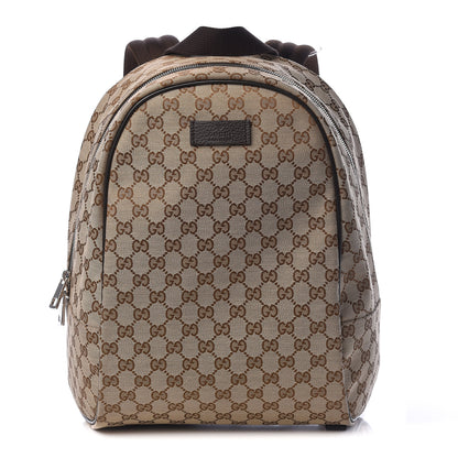 Gucci Monogram Travel Backpack Dark Brown 1 of 10