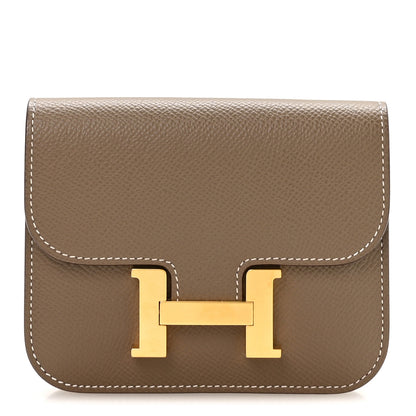 Hermes Epsom Constance Slim Wallet Etoupe 1 of 8