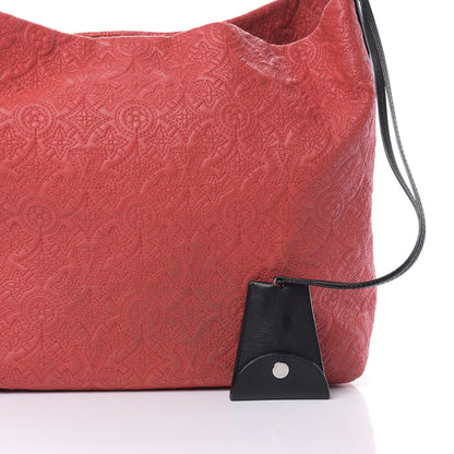Louis Vuitton Monogram Lambskin Antheia Hobo PM Corail 7 of 15