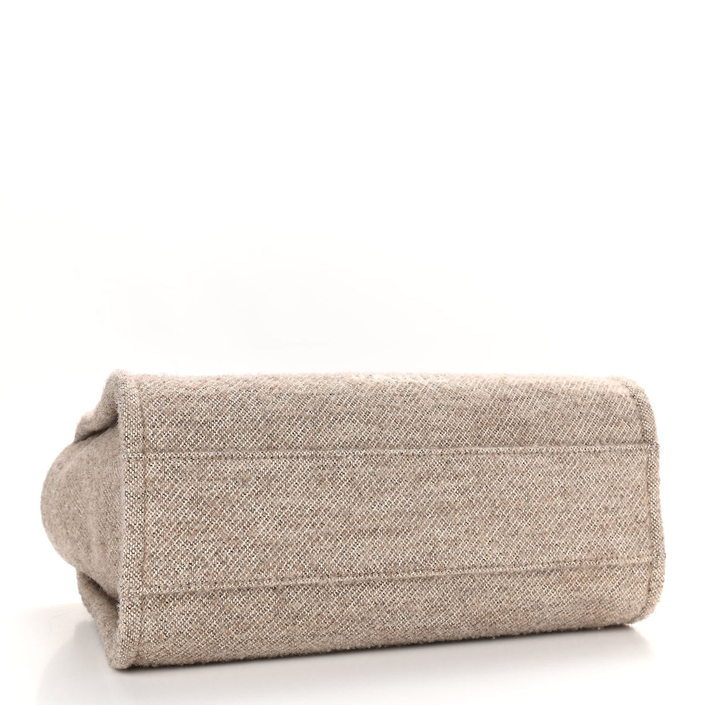 Mixed Fibers Small Deauville Tote Light Beige