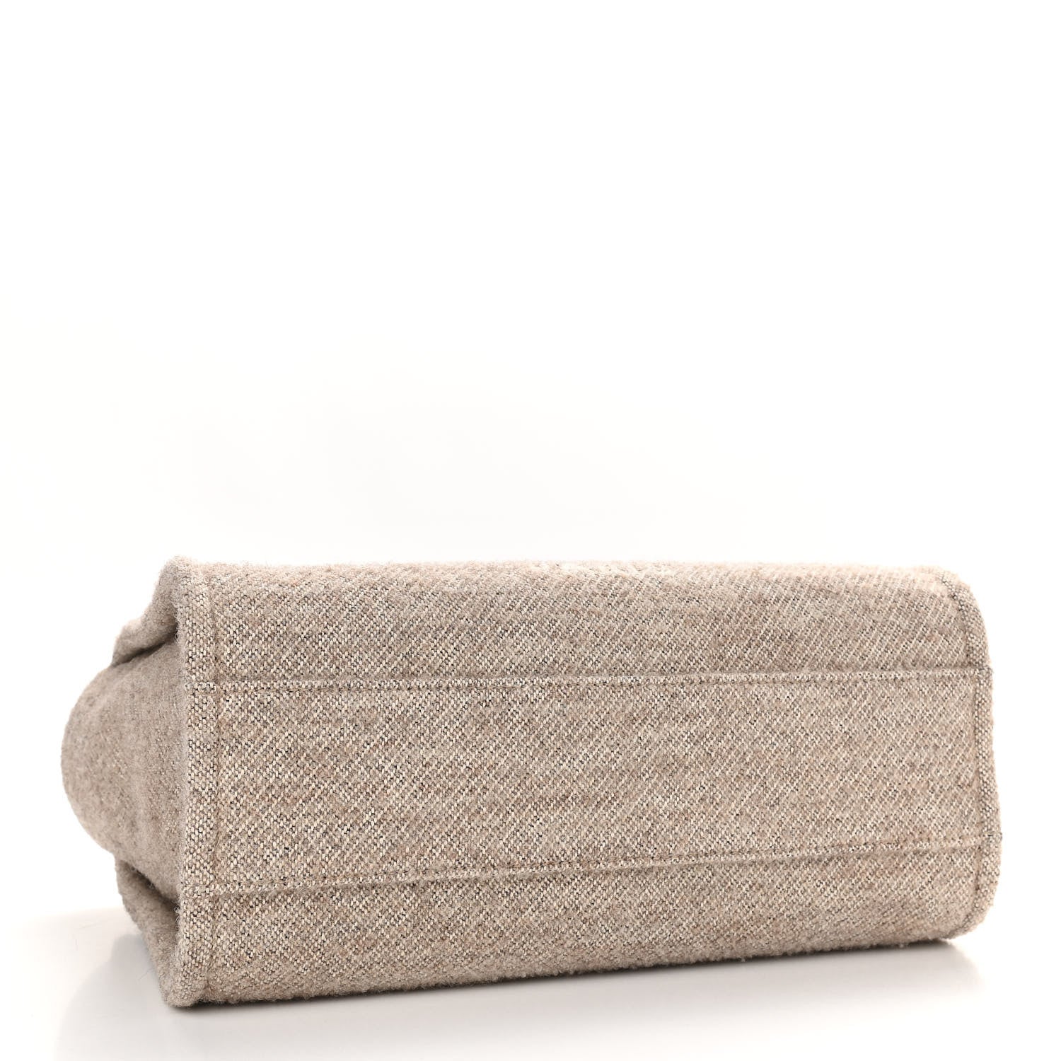 Chanel Mixed Fibers Small Deauville Tote Light Beige 3 of 9