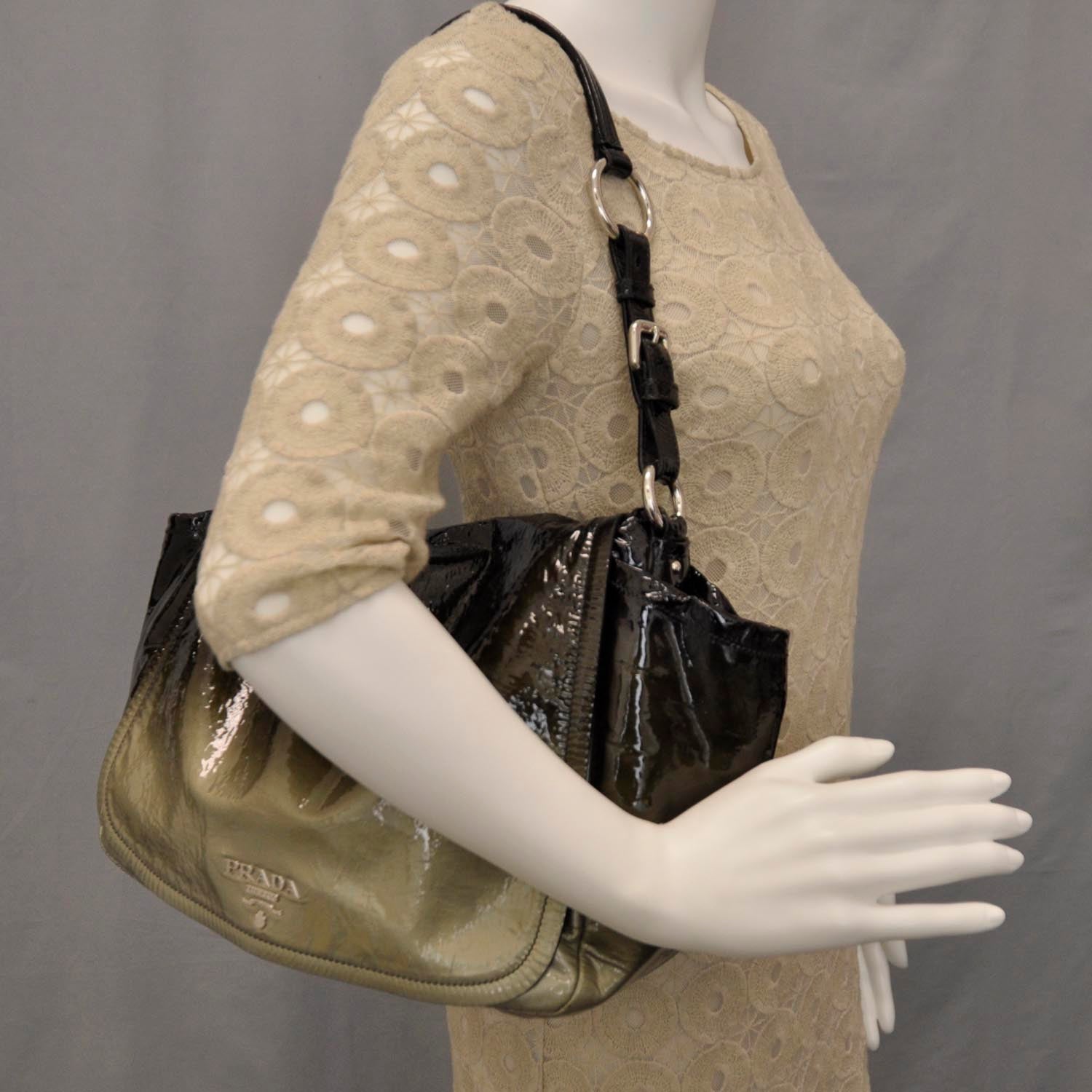 Prada Vernice Sfumata Flap Bag 2 of 7