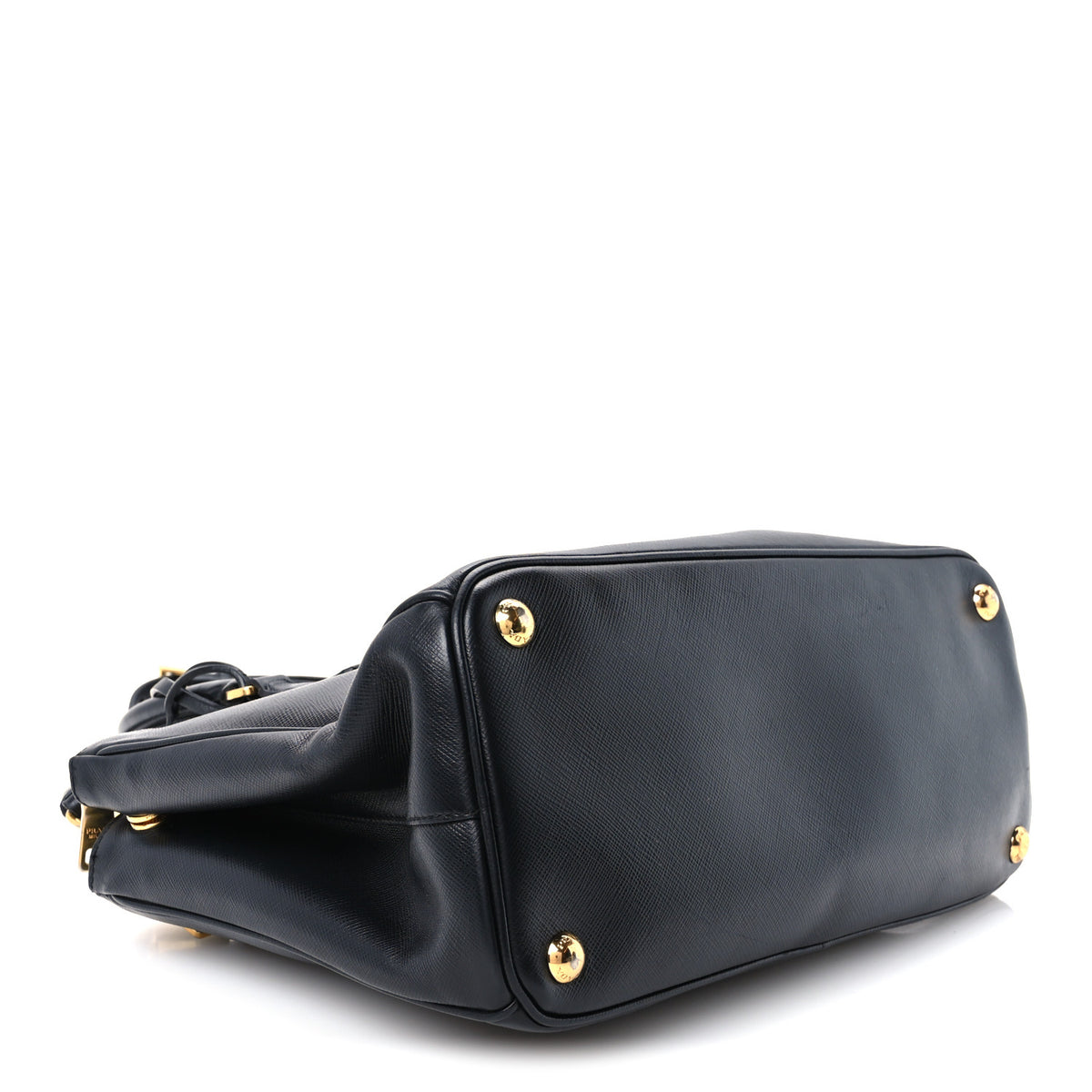 Prada Saffiano Small Galleria Double Zip Tote Black 4 of 12