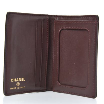 Chanel Lambskin Quilted Card Holder Wallet Black 5 of 12