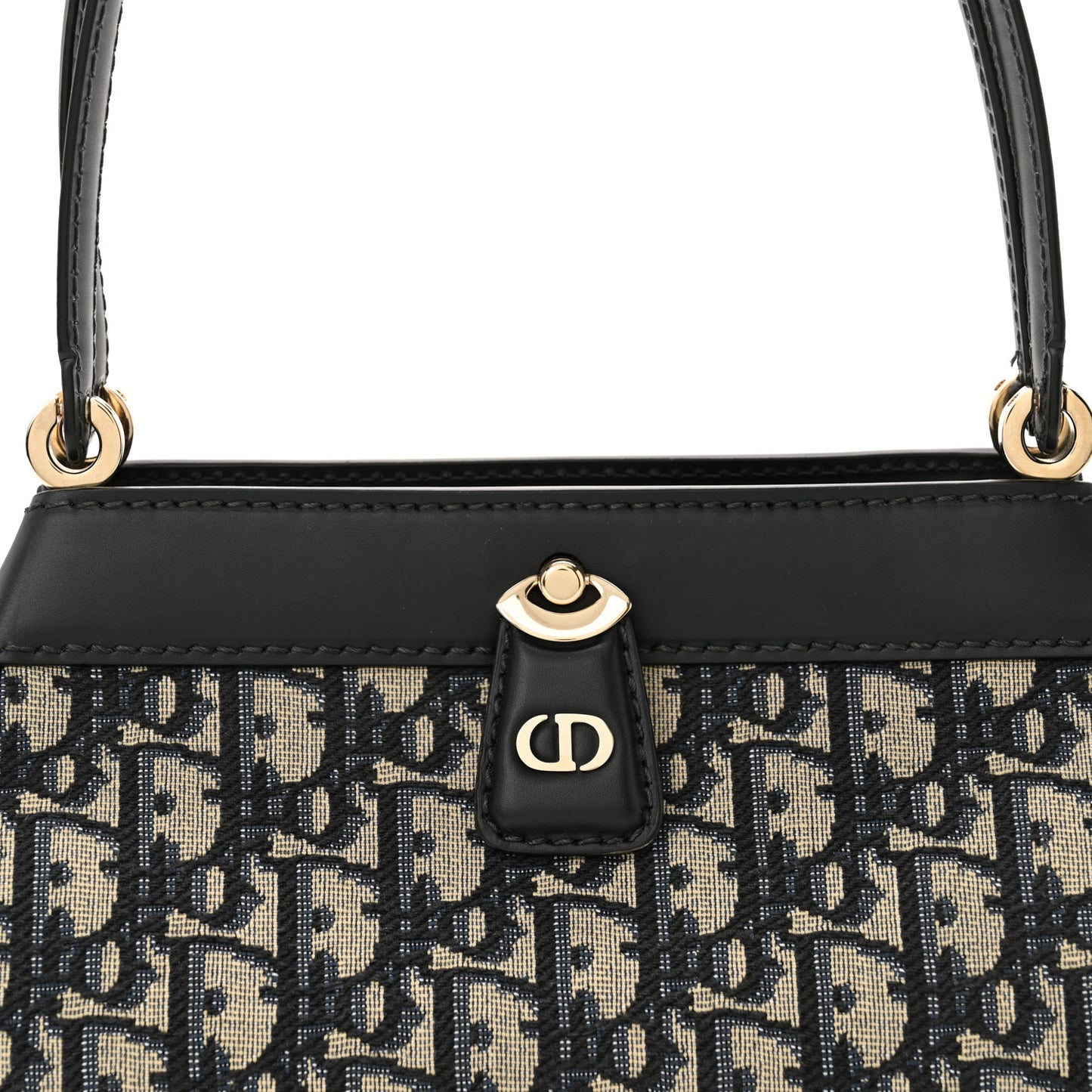 Oblique Key Bag Blue