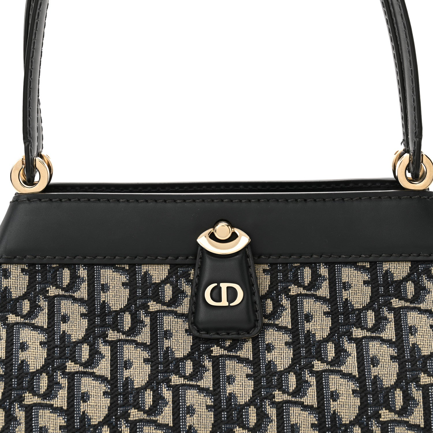 Christian Dior Oblique Key Bag Blue 6 of 9