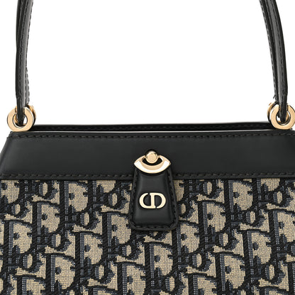 Christian Dior Oblique Key Bag Blue 6 of 9