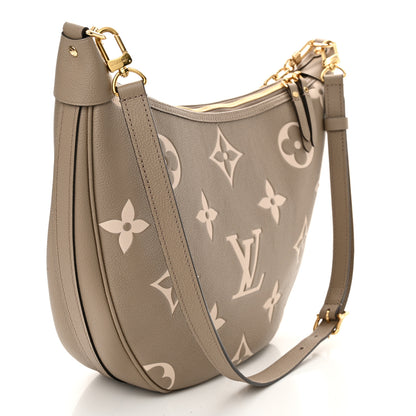 Louis Vuitton Empreinte Monogram Giant Loop Hobo Dove Gray Cream 4 of 10