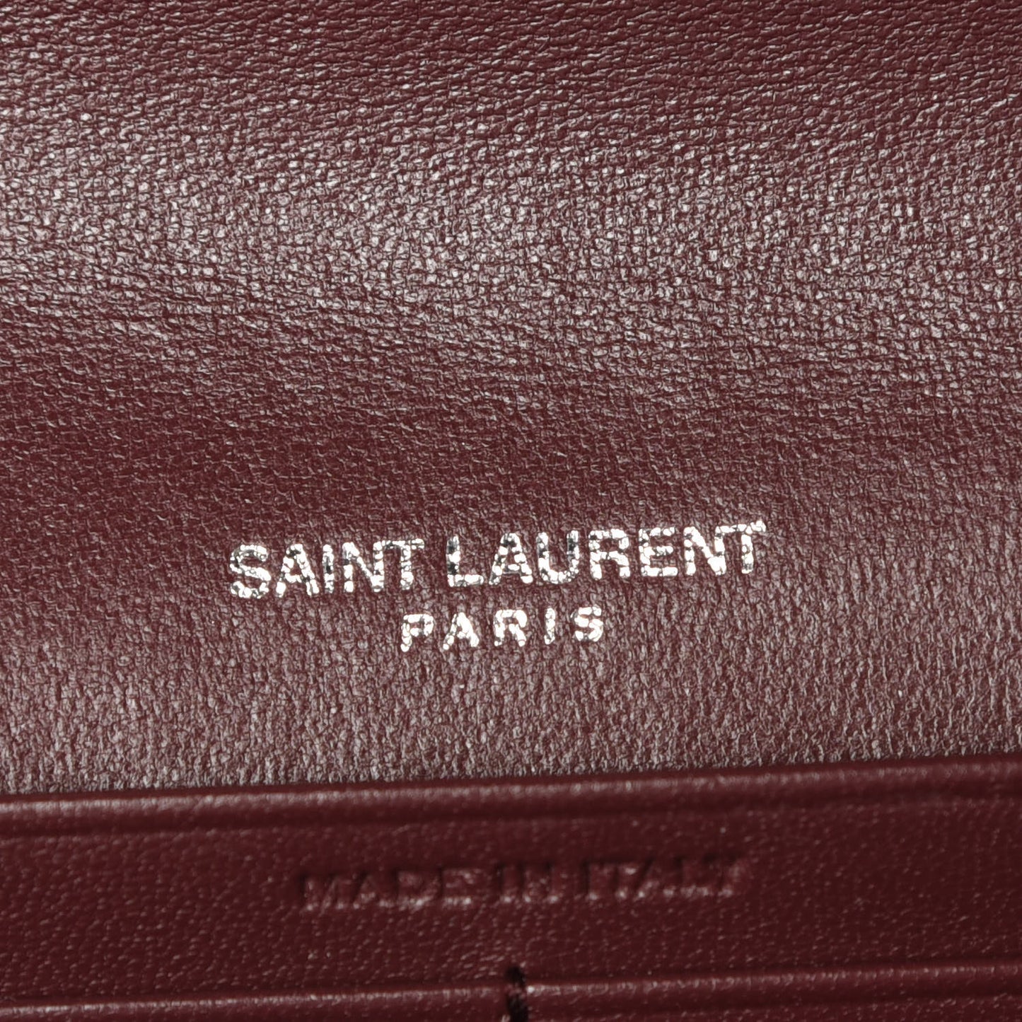 Lambskin Y Quilted Monogram Large Loulou Flap Wallet Legion Red