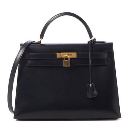Hermes Box Kelly Sellier 32 Black 1 of 40