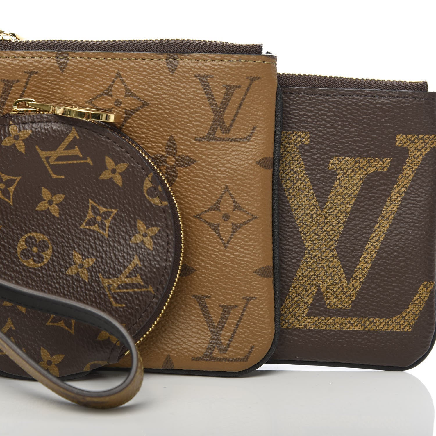 Louis Vuitton Reverse Monogram Giant Trio Pouch 7 of 8