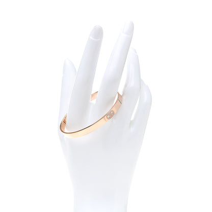 Hermes 18K Rose Gold Diamond PM H D'Ancre Bracelet SH 2 of 5