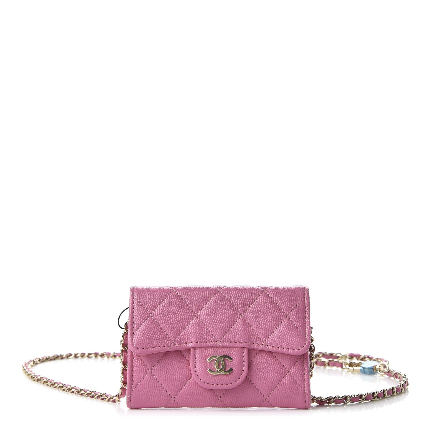 Chanel Caviar Quilted Belt Bag Pink 1 of 11