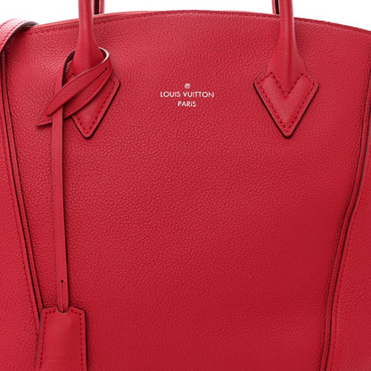 Louis Vuitton Veau Cachemire Soft Lockit MM Framboise 8 of 10