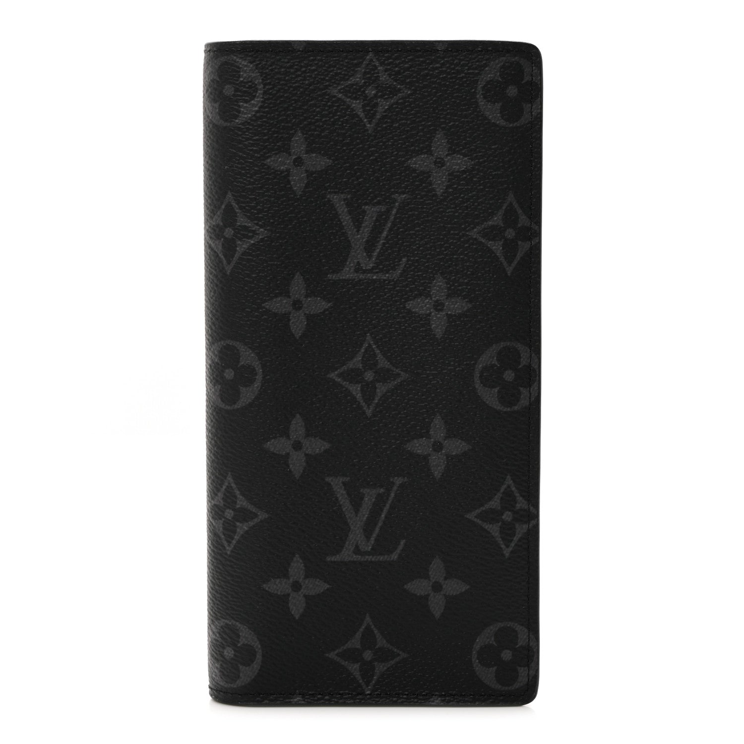 Louis Vuitton Monogram Eclipse Brazza Wallet 1 of 7